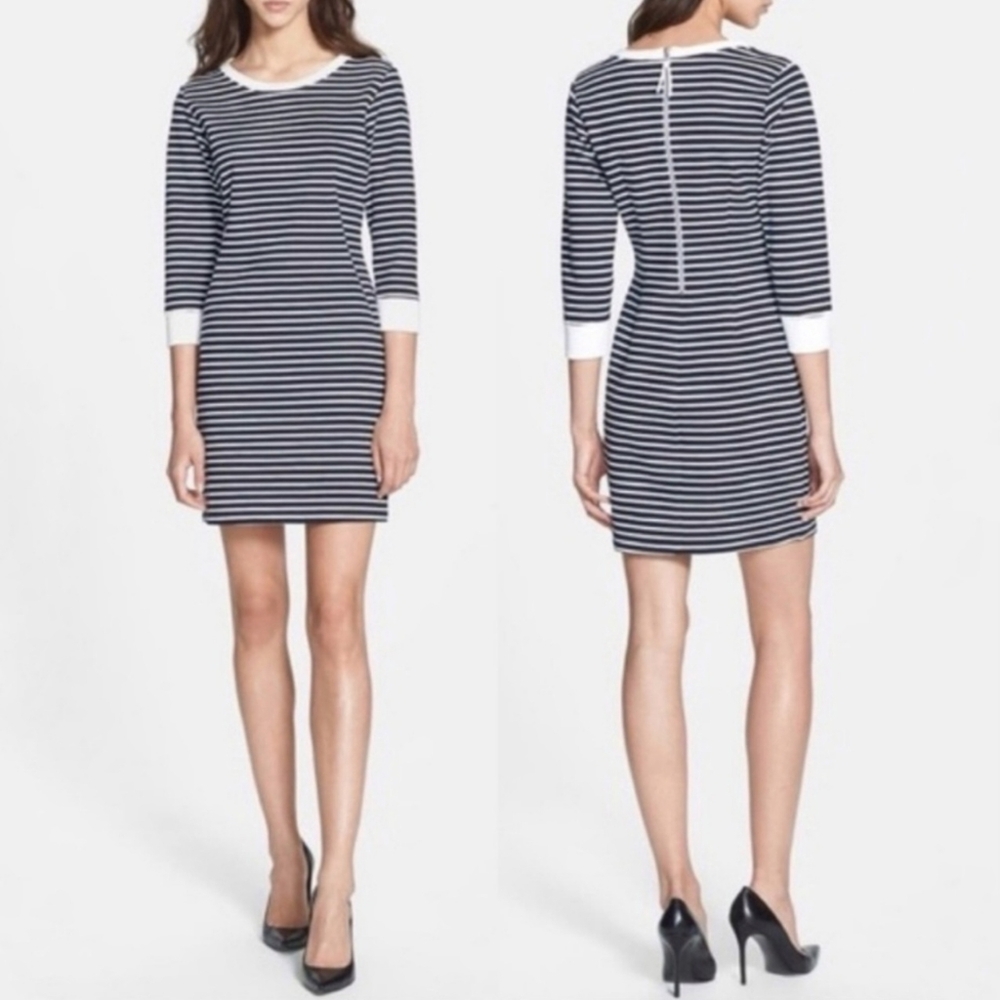 THEORY Bimini Zamion Minimalist Contemporary Classic‎ Mini Dress 4